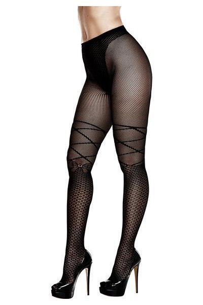 Jacquard Pantyhose Q