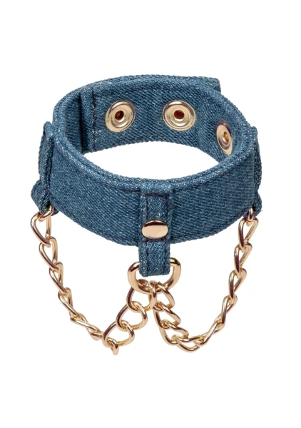 Ride 'em Premium Denim Collection Wrist Cuffs