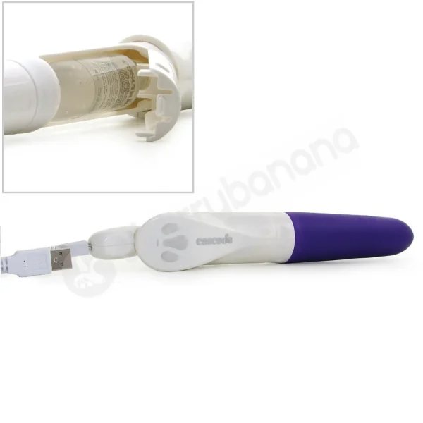 Cascade Flow Purple Self Lubricating Vibrator