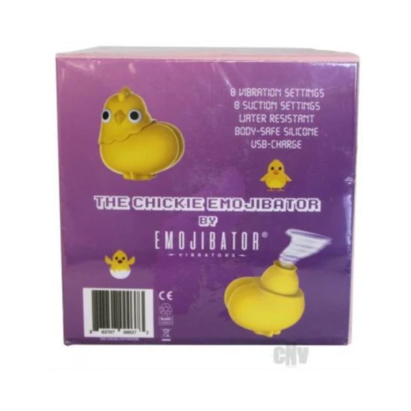 Clitoral Stimulation: Emojibator Chickie Emoji Vibrator & Suction
