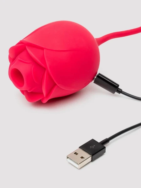 Lovehoney Power Petal 2-in-1 Clitoral Suction Stimulator with Thrusting Egg Vibrator