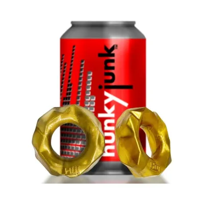 Cock Rings Hunkyjunk Fractal Tactile Cockring Bronze