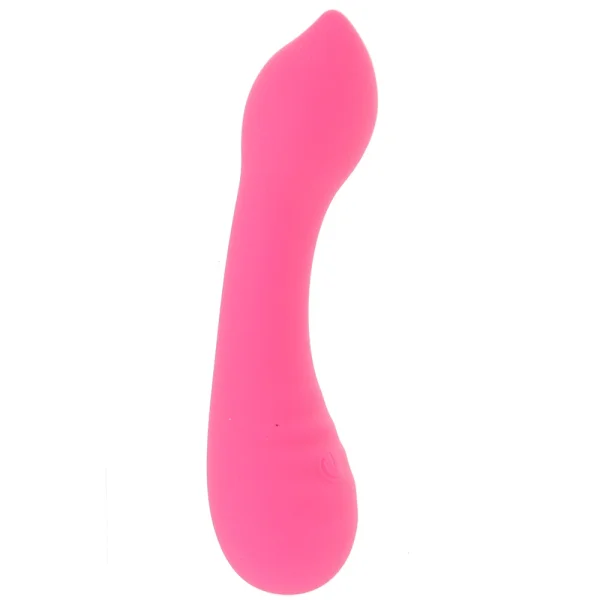 Liquid Silicone Pixies Teaser Rechargeable Waterproof Vibrator By CalExotics - Pink