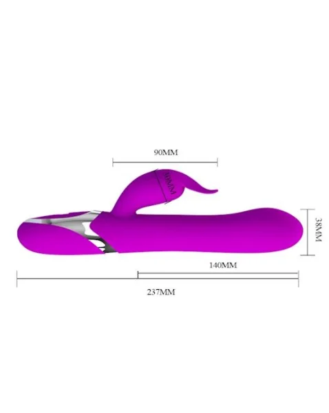 Naughty Neil Rabbit Vibe - 9.3 Inch