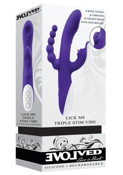 Lick Me Triple Stim Rabbit Vibe