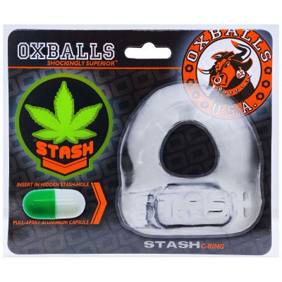 Stash Cock Ring Storage Capsule