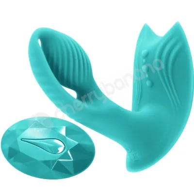 Inya Bump N Grind Clit G Spot Warming Teal Stimulator With Wireless Remote