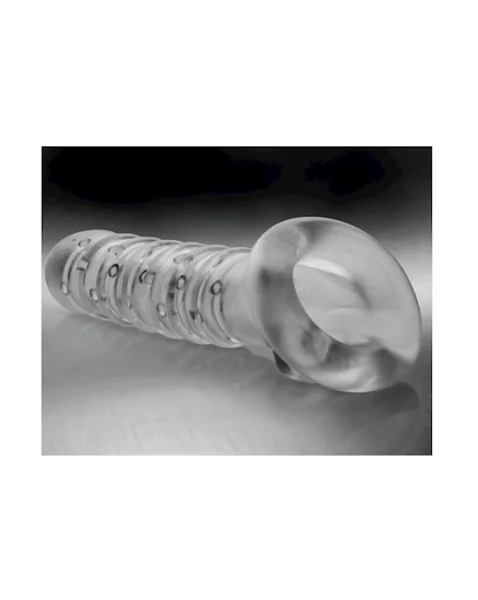 Tom Of Finland Textured Girth Enhancer Clear