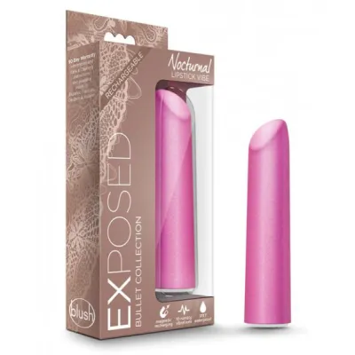 Blush Exposed Nocturnal Rechargeable Lipstick Vibe Raspberry