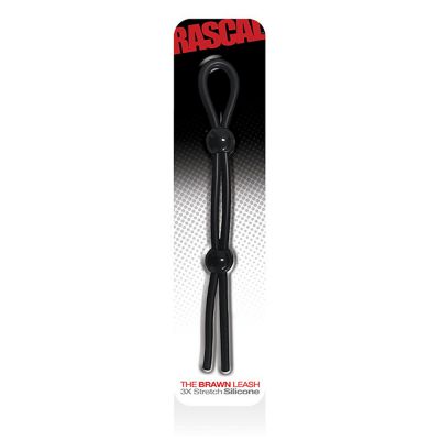 The Brawn Cock Leash Black Black