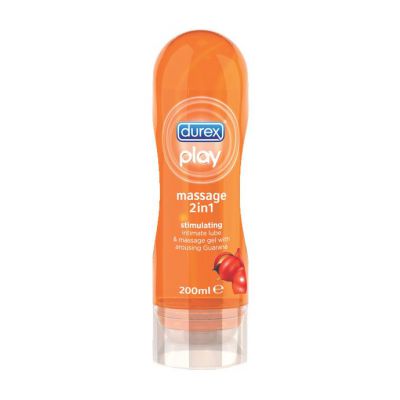 Durex Play Massage 2 In 1 Stimulating Lube 200ml