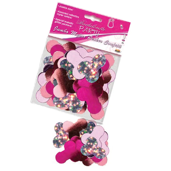 Jumbo Mylar Pecker Party Confetti — image 8 of 8