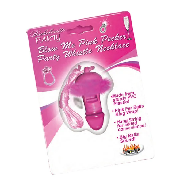Blow Me Pink Pecker Whistle Necklace — image 11 of 11