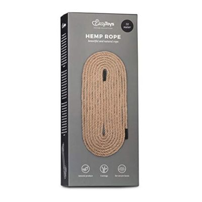 White hemp bondage rope