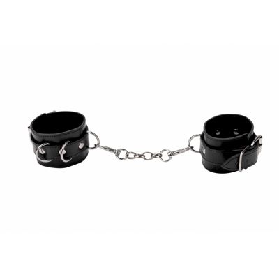 Leather Cuffs Black Bondage toys