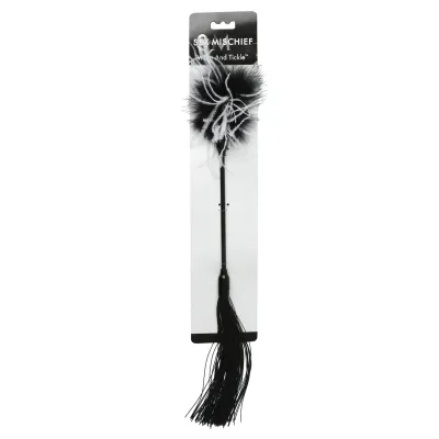Sex and Mischief Whip and Tickler Black