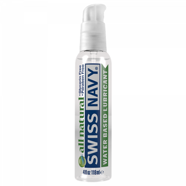 Swiss Navy All Natural - Water-Based Lube | 4oz