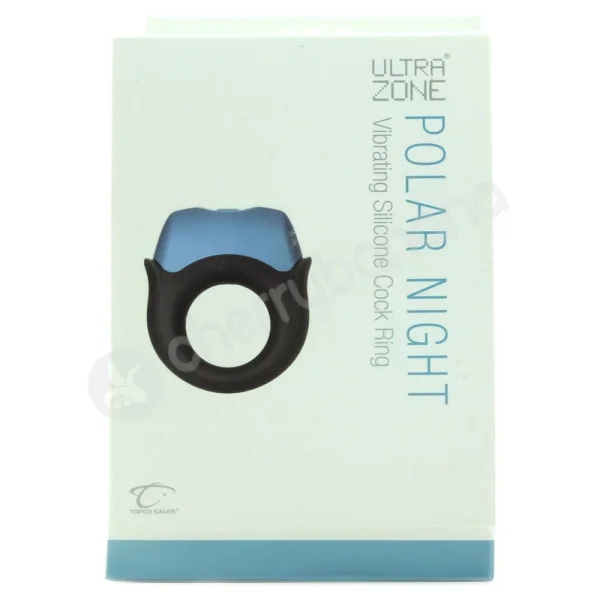 Ultrazone Polar Night Black Cock Ring