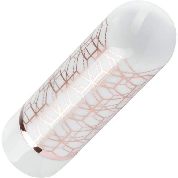Blush Novelties The Collection Glitzy Geo Bullet Vibrator, Rose Gold