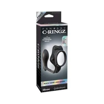 Fantasy C Ringz Roch Hard Ass Gasm Black