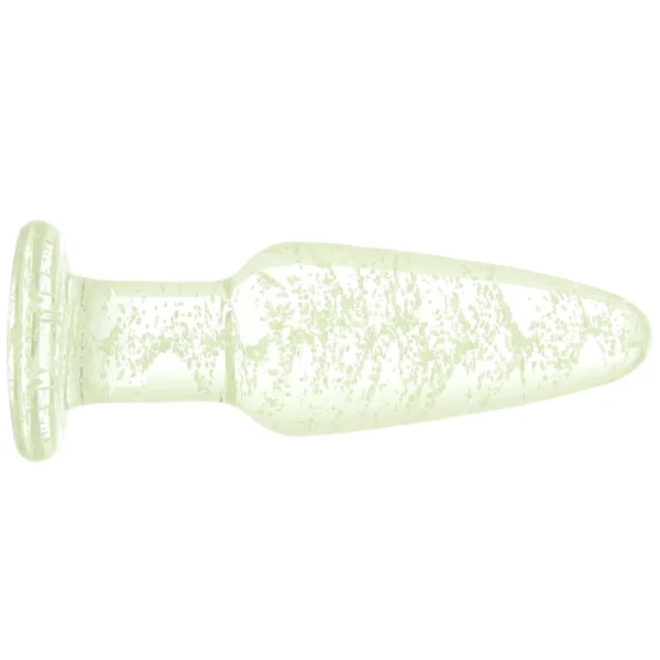 Firefly Glass - Tapered Plug - Small - Clear