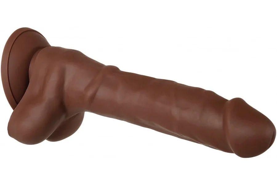 Silicone Real Supple Silicone Poseable 8.25" Dark — image 5 of 6
