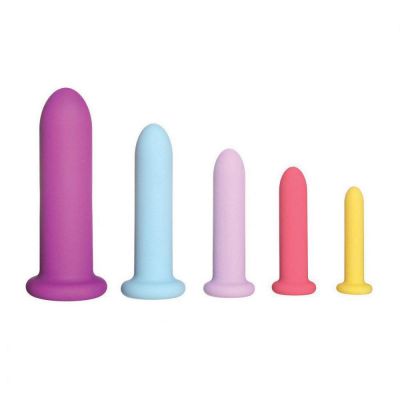 Deluxe Silicone Vaginal Dilator Set 5 Pieces