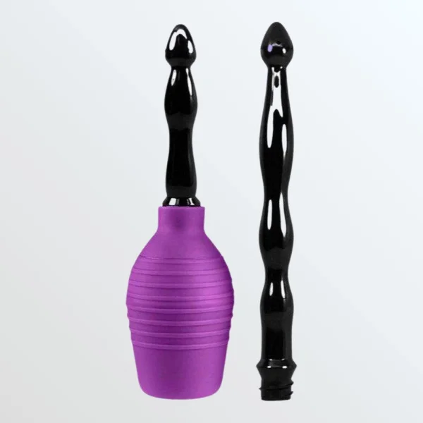 Cloud 9 Fresh + Deluxe Anal Enema Douche Kit Squeeze Bulb with Soft Nozzle 10.8oz