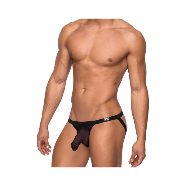 Male Power Hoser Jock Strap Black L/XL — image 10 of 12