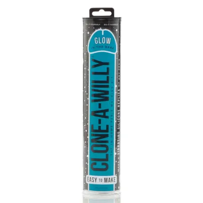 Clone a Willy Glow in the Dark Kit Blue