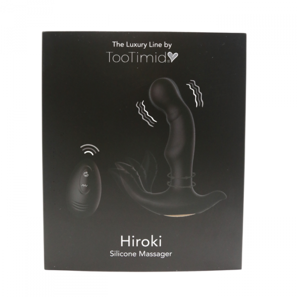 Rotating Rim Job Silicone Prostate Massager