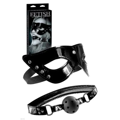Pipedream Masquerade Mask Ball Gag Set 2 Pce