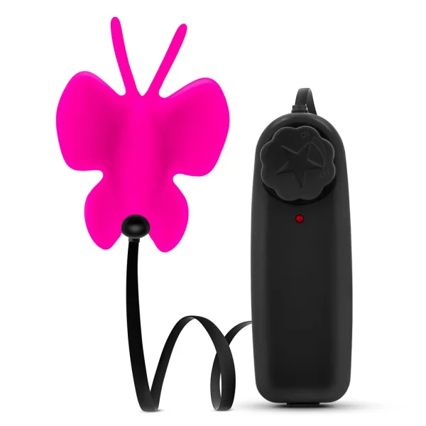 Luxe Butterfly Clitoral Teaser Fuchsia - None