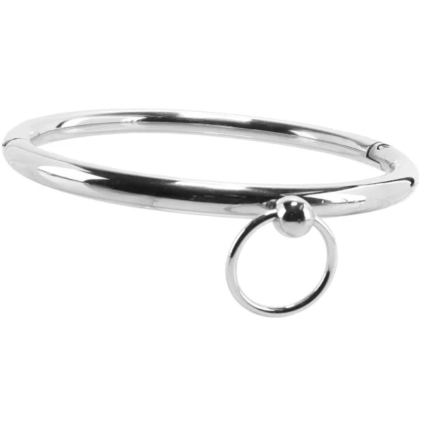 Rouge Stainless Steel Ring Collar Silver