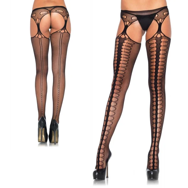 Scale Net Suspender Hose O/S Black — image 5 of 5