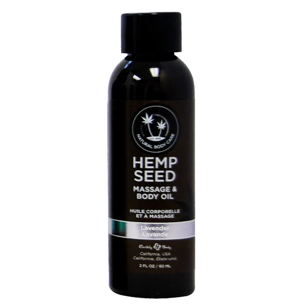 Earthly Body Massage Oil Lavender 2oz — image 5 of 5