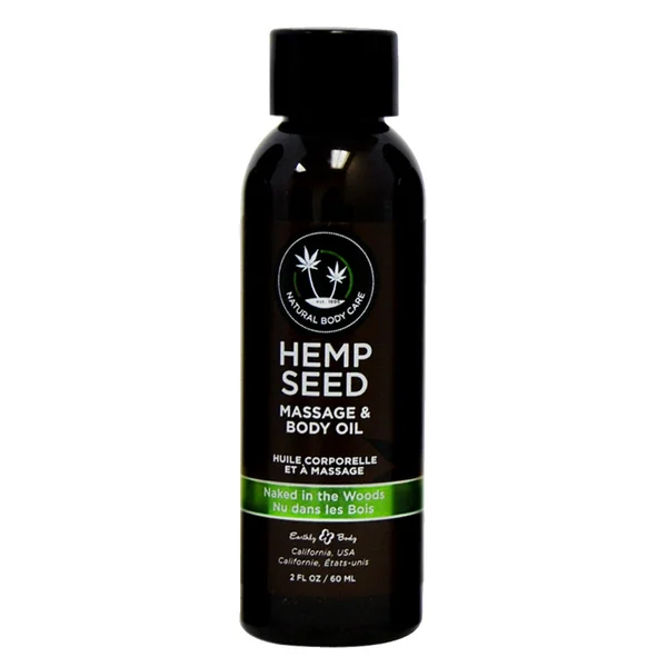 Earthly Body Massage Oil Naked In The Woods 2oz — image 5 of 5