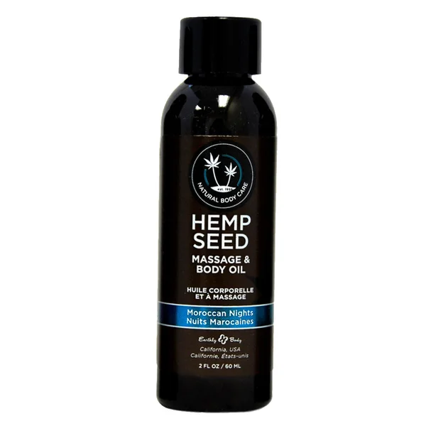 Earthly Body Massage Oil Moroccan Nights 2oz — image 5 of 5