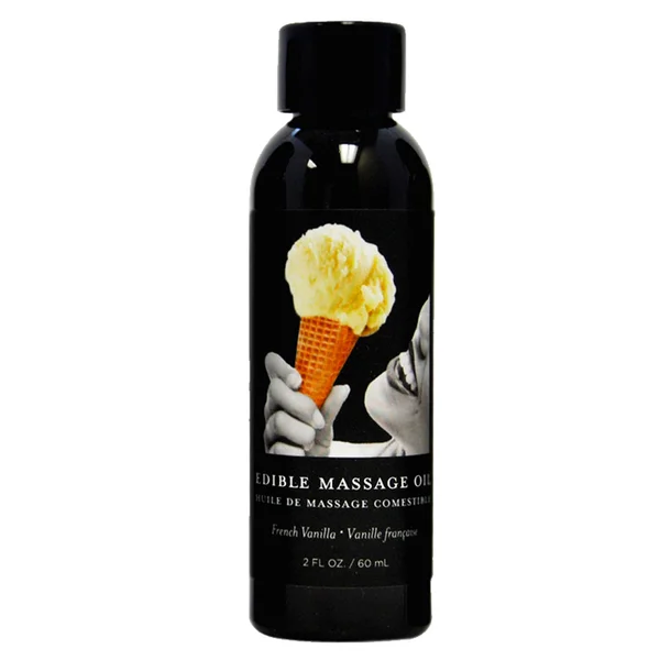 Earthly Body Edible Massage Oil Vanilla 2oz — image 5 of 5