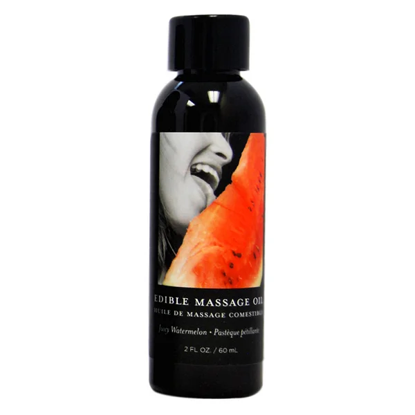 Earthly Body Edible Massage Oil Watermelon 2oz — image 5 of 5