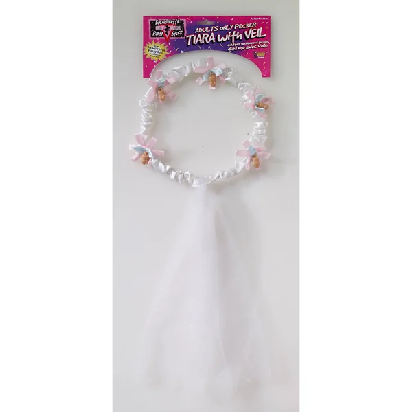 Bachelorette Tiara & Veil with Penis — image 3 of 3