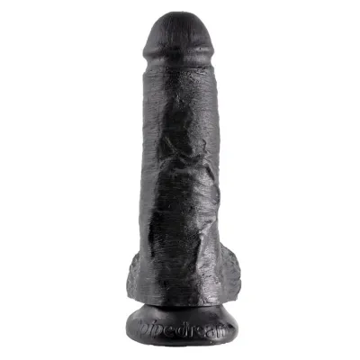 King Cock 8 5 Inch Suction Cup Dildo Black 8 5 Inch