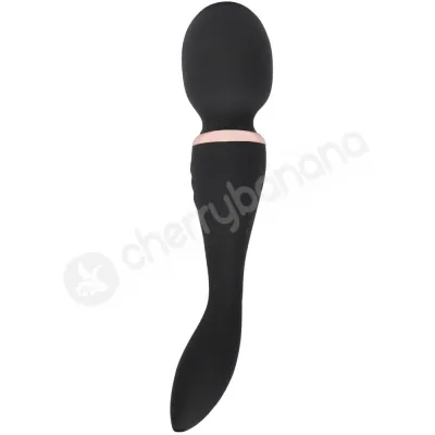 Nu Sensuelle XLR8 Alluvion Black Ultra Flexible Dual Ended Wand Vibrator