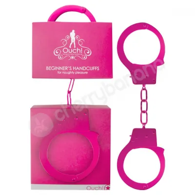 Ouch Pink Beginner s Handcuffs
