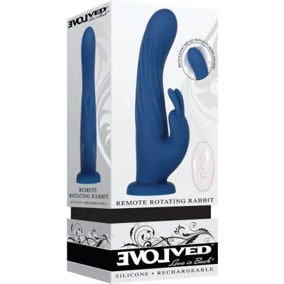 Remote Rotating Rabbit Vibrator