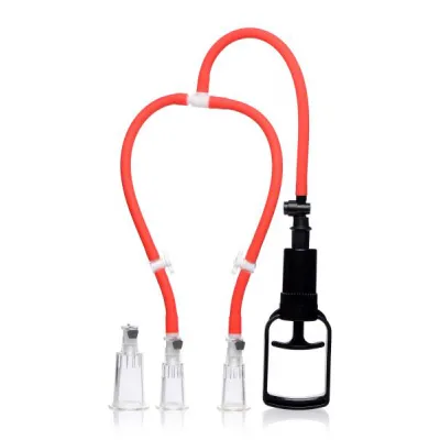 3 Way Suck Her Nipple And Clitoral Pump System