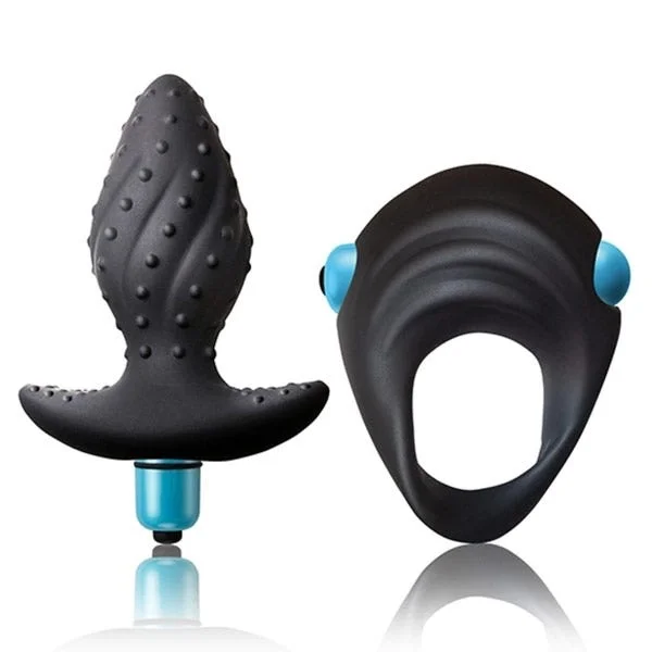 Rocks Off Ibex Butt Plug & Cock Ring Kit