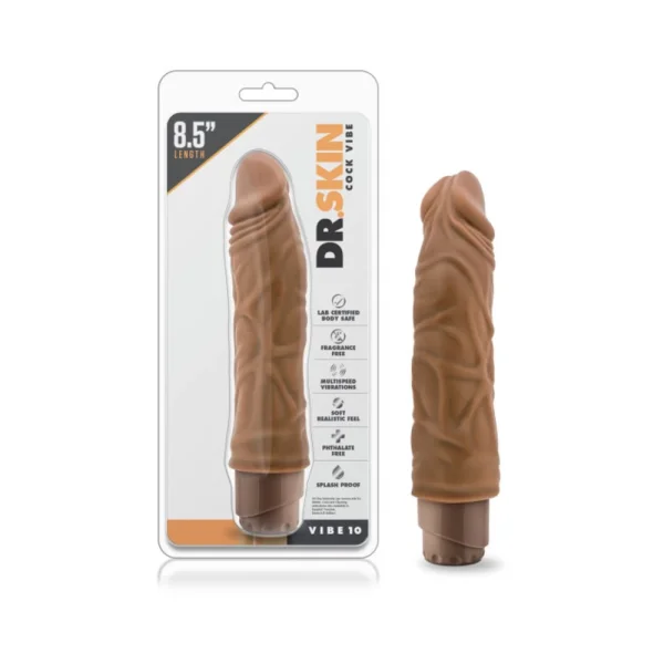Dr. Skin - Cock Vibe - Vibe 10 - Mocha — image 9 of 17