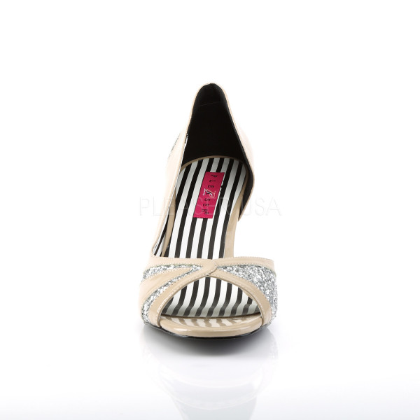 3 inches Heel Peep Toe D\'Orsay Pump — image 6 of 12
