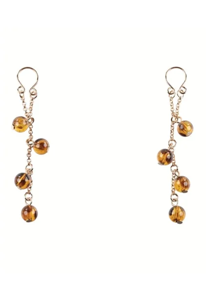 Sincerely Amber Nipple Jewelry